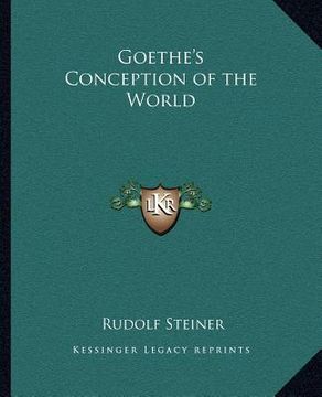 portada goethe's conception of the world