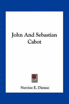 portada john and sebastian cabot (en Inglés)
