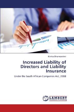 portada Increased Liability of Directors and Liability Insurance