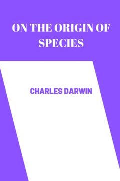 portada On the Origin of Species by charles darwin (en Inglés)