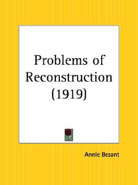 portada problems of reconstruction (in English)