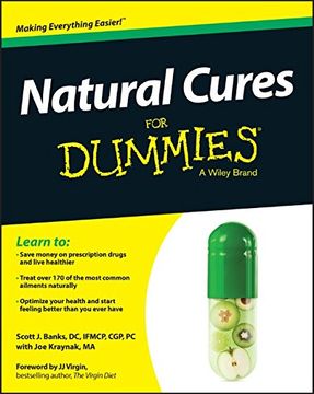 portada Natural Cures For Dummies (en Inglés)