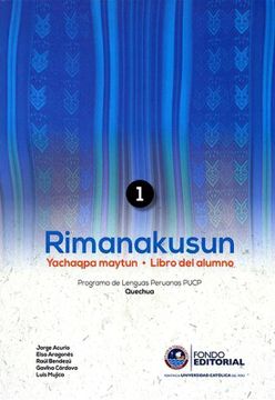 portada Rimanakusun 1: Yachachiqpa Maytun  Libro del Alumno y Libro de Tareas (Con cd)