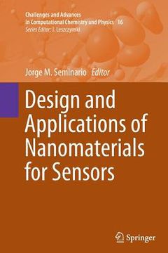 portada Design and Applications of Nanomaterials for Sensors (en Inglés)