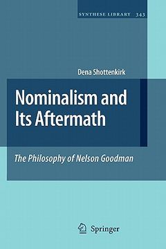 portada nominalism and its aftermath: the philosophy of nelson goodman (en Inglés)