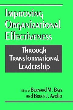 portada improving organizational effectiveness through transformational leadership (en Inglés)