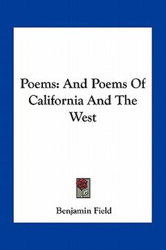 portada poems: and poems of california and the west (in English)