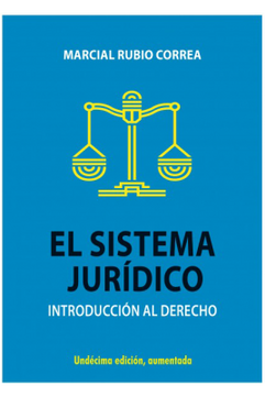 portada El Sitema Juridico Introduccion al Derecho
