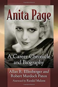 portada Anita Page: A Career Chronicle and Biography (en Inglés)