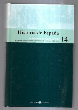 portada Historia de España 14: El Reinado de Alfonso Xiii
