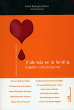 portada violencia en la familia. estudio multidisciplinar