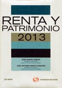 portada Renta Y Patrimonio 2013 (in Spanish)