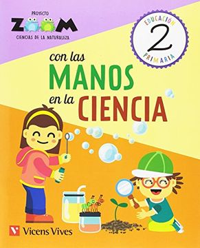 portada CUADERNO NATURALEZA 2ºEP MANOS CIENCIA ZOOM 18 (in Spanish)