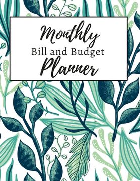 portada Monthly Bill and Budget Planner (en Inglés)