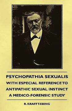portada psychopathia sexualis - with especial reference to antipathic sexual instinct - a medico-forensic study (en Inglés)