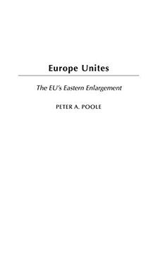 portada europe unites: the eu's eastern enlargement (en Inglés)