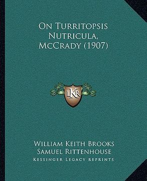 portada on turritopsis nutricula, mccrady (1907) (en Inglés)