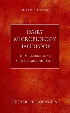 portada dairy microbiology handbook: the microbiology of milk and milk products (en Inglés)