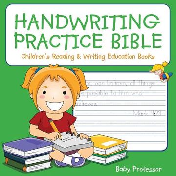 portada Handwriting Practice Bible: Children's Reading & Writing Education Books (en Inglés)