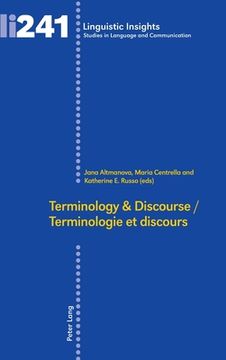 portada Terminology & Discourse/Terminologie Et Discours (en Francés)