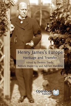 portada henry james's europe: heritage and transfer (en Inglés)