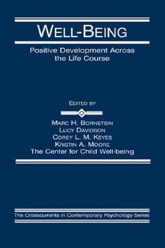 portada well-being: positive development across the life course (en Inglés)