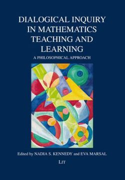 portada Dialogical Inquiry in Mathematics Teaching and Learning (en Inglés)