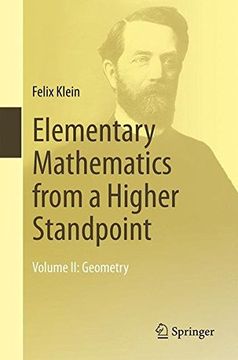 portada 2: Elementary Mathematics from a Higher Standpoint: Volume II: Geometry