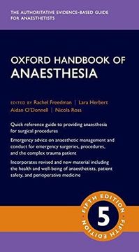 portada Oxford Handbook of Anaesthesia (Oxford Medical Handbooks) (en Inglés)