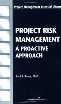 portada Project Risk Management: A Proactive Approach (Project Management Essential Library) (en Inglés)
