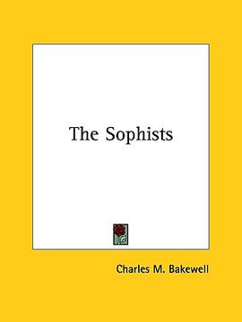 portada the sophists (en Inglés)
