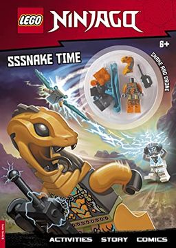 portada Lego (R) Ninjago (R): Sssnake Time Activity Book (with Snake Warrior Minifigure) (en Inglés)