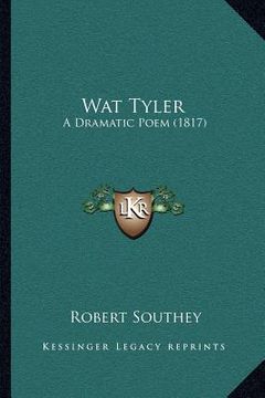 portada wat tyler: a dramatic poem (1817) (in English)