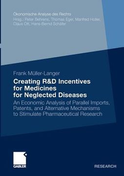 portada creating r&d incentives for medicines for neglected diseases: an economic analysis of parallel imports, patents, and alternative mechanisms to stimula