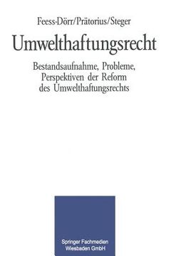 portada Umwelthaftungsrecht (en Alemán)
