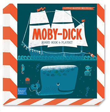 portada Moby-Dick: A BabyLit® Ocean Primer Board Book and Playset (Little Master Melville)