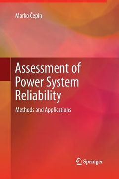 portada Assessment of Power System Reliability: Methods and Applications (in English)