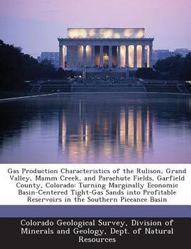 portada Gas Production Characteristics of the Rulison, Grand Valley, Mamm Creek, and Parachute Fields, Garfield County, Colorado: Turning Marginally Economic (en Inglés)