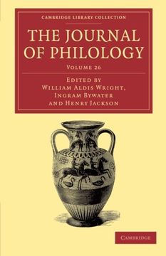 portada The Journal of Philology 35 Volume Set: The Journal of Philology: Volume 26 Paperback (Cambridge Library Collection - Classic Journals) (en Inglés)