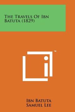 portada The Travels of Ibn Batuta (1829) (en Inglés)