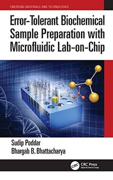 portada Error-Tolerant Biochemical Sample Preparation With Microfluidic Lab-On-Chip (Emerging Materials and Technologies) (en Inglés)