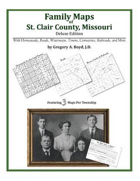 portada Family Maps of St. Clair County, Missouri (in English)