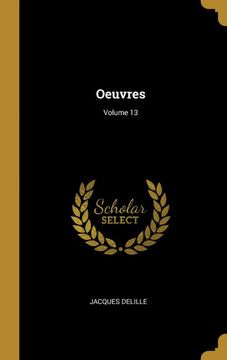 portada Oeuvres; Volume 13 (in French)