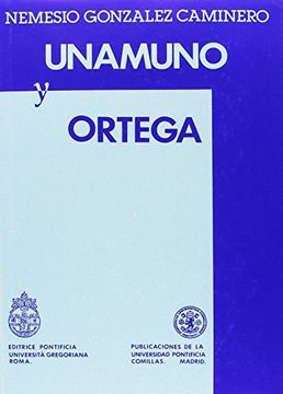 portada Unamuno y Ortega. Estudios