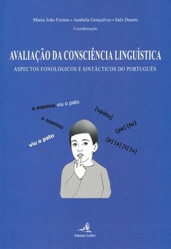 portada Avaliação Da Consciência Linguística. Aspectos Fonológicos E Sintácticos Do Português