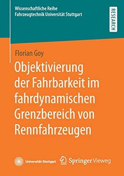 portada Objektivierung der Fahrbarkeit im Fahrdynamischen Grenzbereich von Rennfahrzeugen (en Alemán)