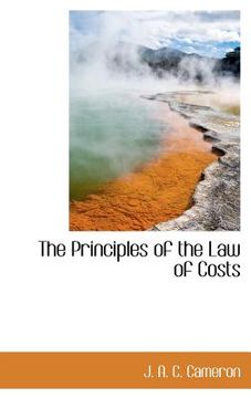 portada the principles of the law of costs (en Inglés)