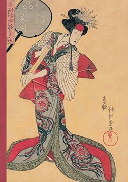 portada Carnet ligné Estampe Femme à l'éventail, Japon 19e (BNF Estampes)