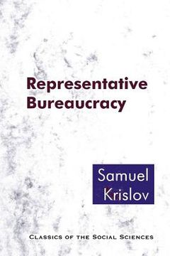 portada representative bureaucracy (en Inglés)