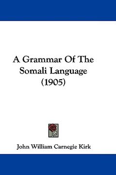 portada a grammar of the somali language (1905) (en Inglés)